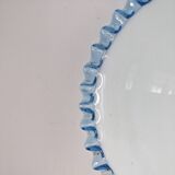 White and blue serrated opaline
