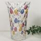 Bohemian crystal vase