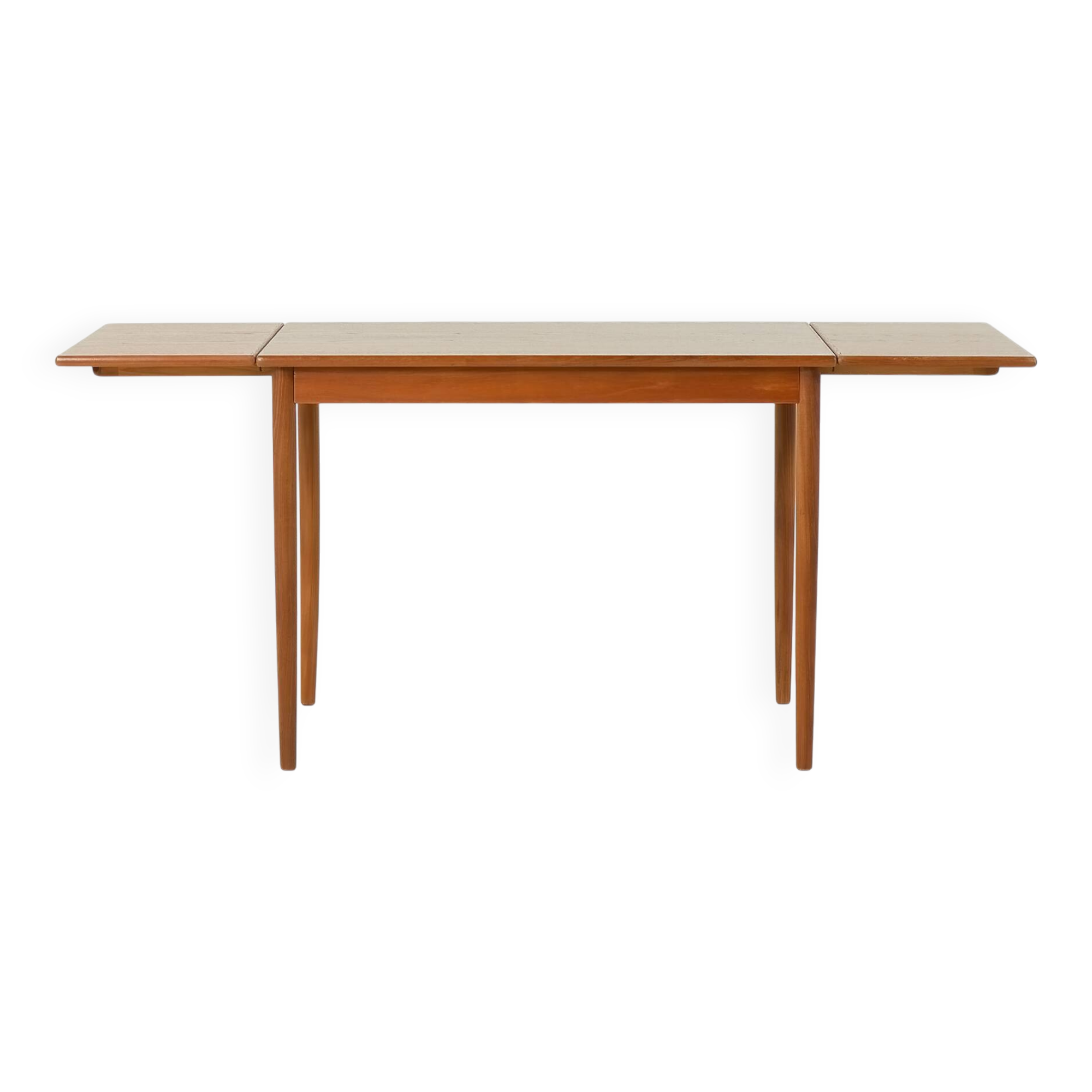 Small Danish teak drop leaf table, 1960s