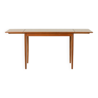 Small Danish teak drop leaf table, 1960s
