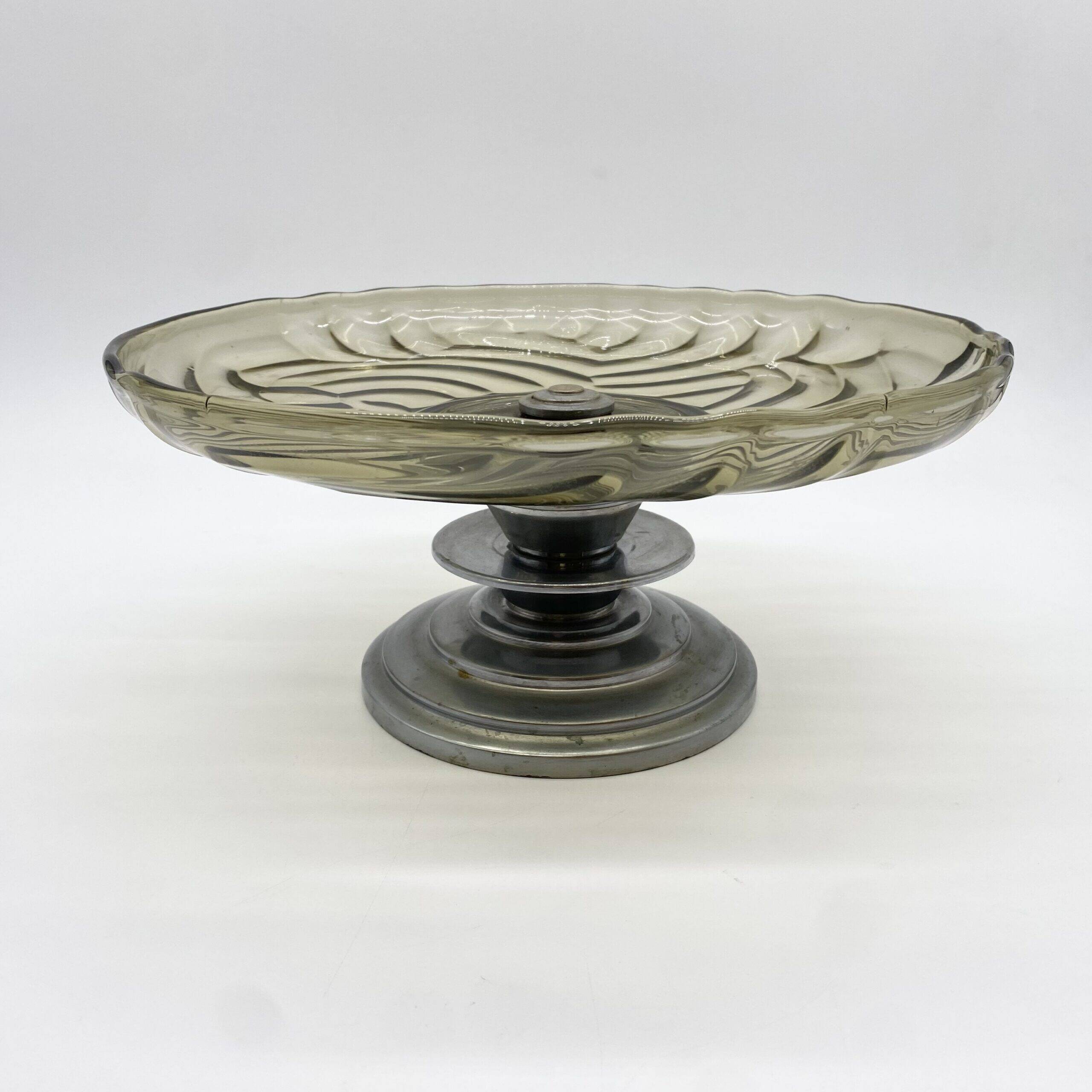 Large "Art Deco" bowl – centrepiece, 1930s