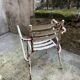 Fauteuil de jardin style Tolix