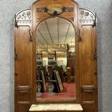 Art Nouveau coat rack