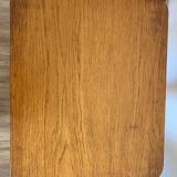 Vintage coffee table on casters