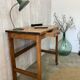 Vintage boarding school desk