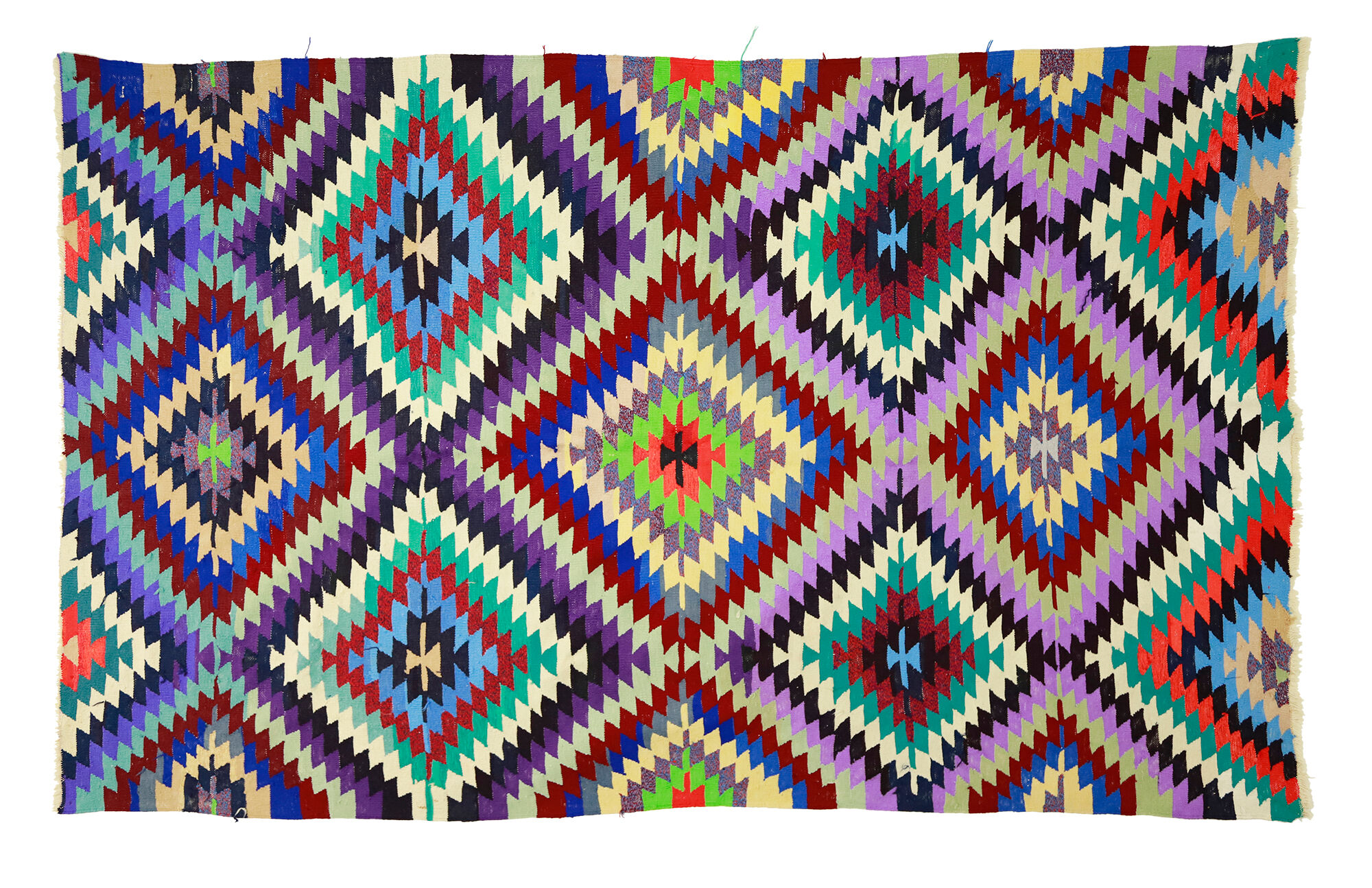 Anatolian handmade kilim rug 280 cm x 166 cm