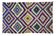 Anatolian handmade kilim rug 280 cm x 166 cm