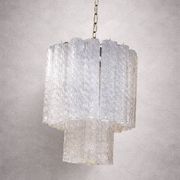 Murano lustre attributed to Toni Zuccheri – Venini – textured glass – year