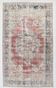 7x11 Vintage Soft Red & Blue Vintage Area Rug, 205x344 Cm