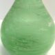 Tulipe en verre soufflé vert Scavo, attribut de Cenedese, Italie