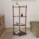 Vintage corner shelf from the 70s/80s.