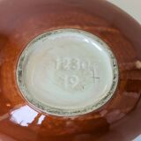 German glazed ceramic bowl db Höhr for Dümler & Breiden.