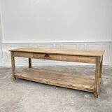 Ancienne table de drapier en pin