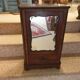 Antique doll cabinet