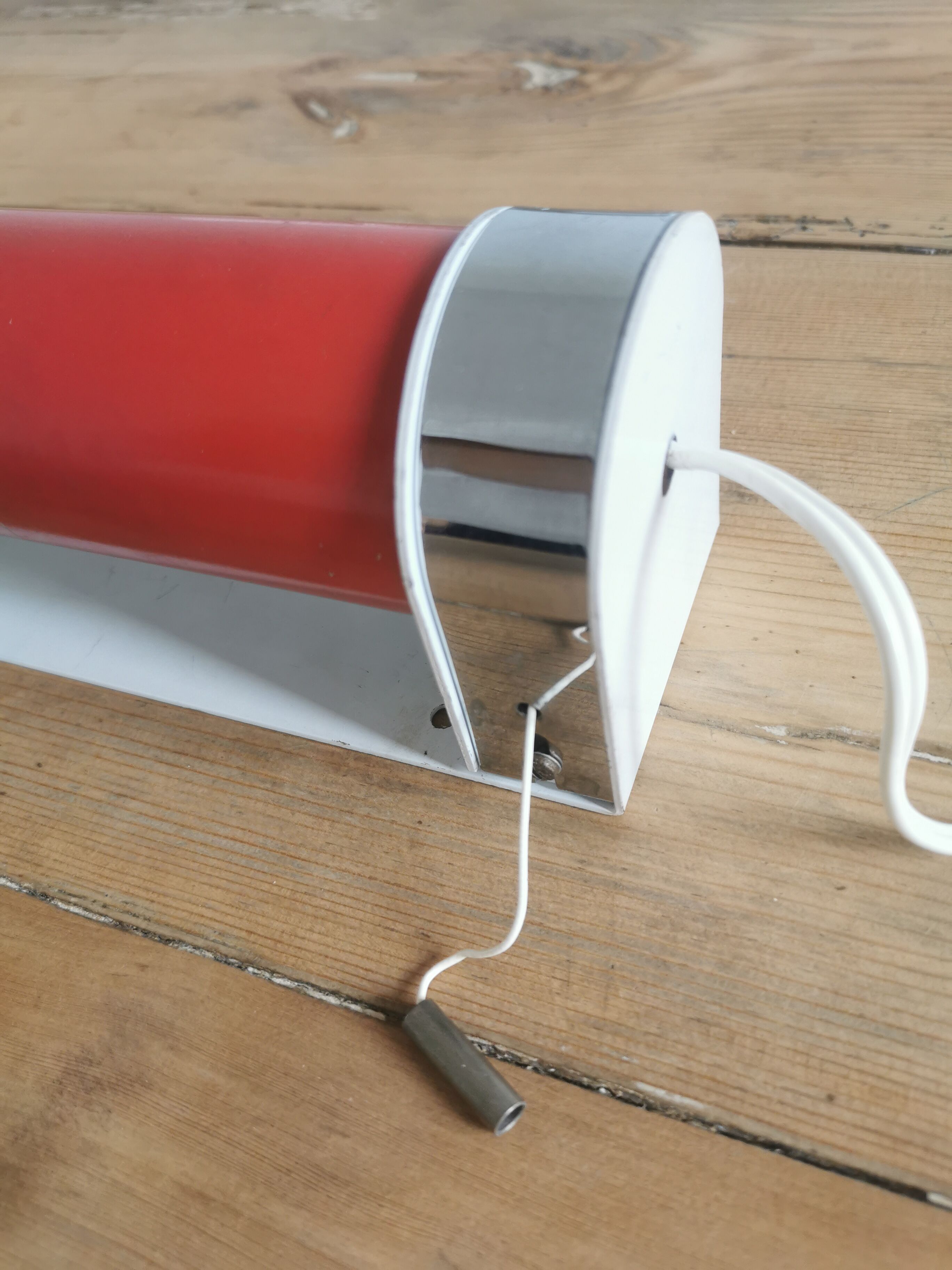 Vintage roller wall light