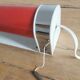 Vintage roller wall light