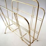 Porte revue métal doré