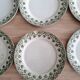 Set of 12 plates clover Badonviller ft
