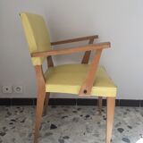 Chair with armrests 50s