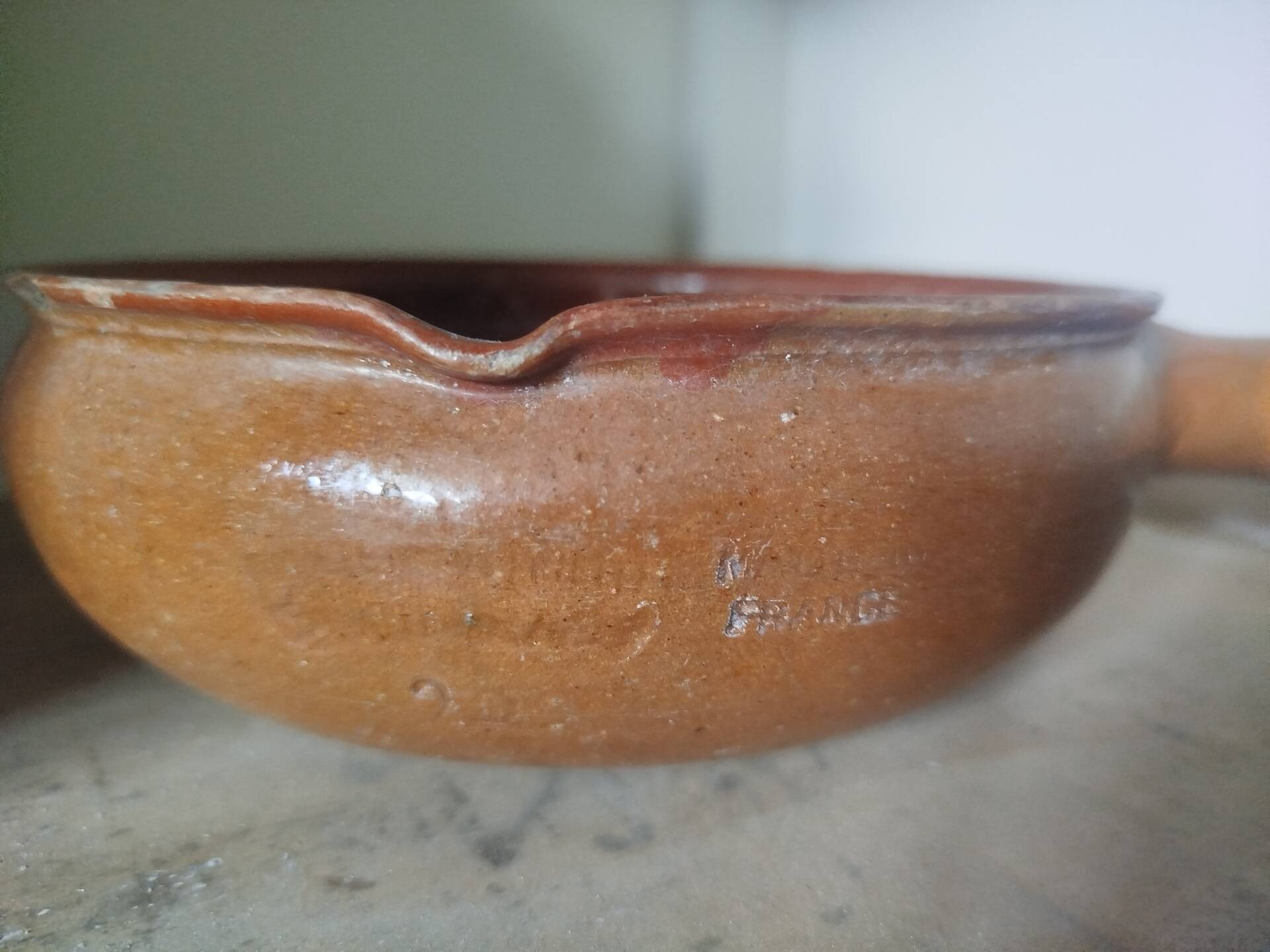 Old small frying pan