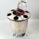 Vodka freshener with 6 glasses in Portieux crystal