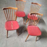 Lot 4 Chairs baumann