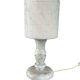 Vintage table lamp alabaster lamp, Italy 1960 minimalist