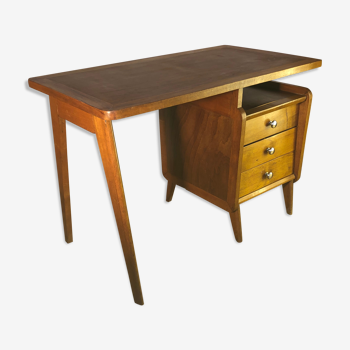 1950 foot compass desk and Scandinavian chair