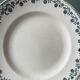Set of 9 flat plates georgette Moulin des Loups & Hamage collection