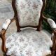 Paire de fauteuils cabriolet Louis XV d'époque