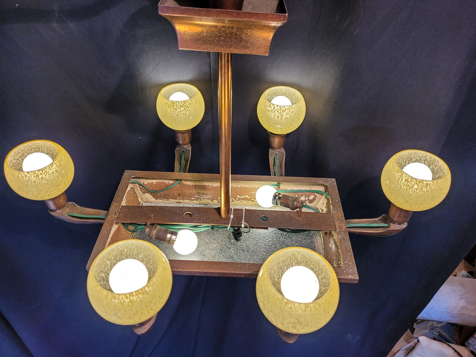 Lustre art déco