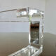 Plexiglas towel rack 70s