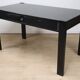 Vintage Simat edition desk in blackened wood, 1980
