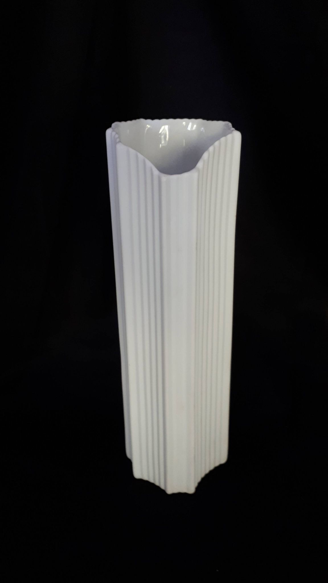 Porcelain vase Keiser design Manfred Frey 1970s,