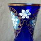 Vase en verre emaille murano venise