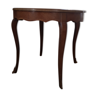 Side pedestal table