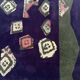 Tapis artistique tufté main Vezeley par Tisca France années 1990