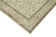 Tapis beige oriental vintage fait à la main 191 cm x 295 cm