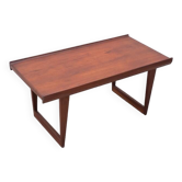 Table basse danoise en teck par peter løvig nielsen pour hedensted møbelfabrik, 1960