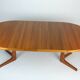 Vintage Teak Esstisch Dining Table Rund Erweiterbar Glostrup Danish Design
