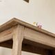 Solid oak farmhouse table – small size,