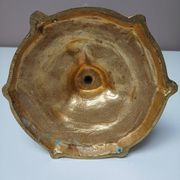 Bronze lamp base, rocaille and voluptuous decor