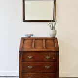 Vintage Bevelled Wall Mirror Campaign Style