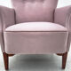 Fauteuil rose