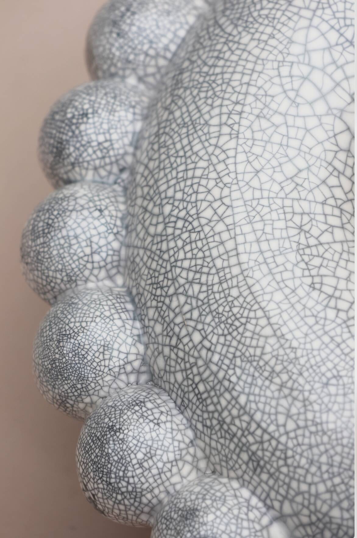Luna Tall Raku Wall Lamp