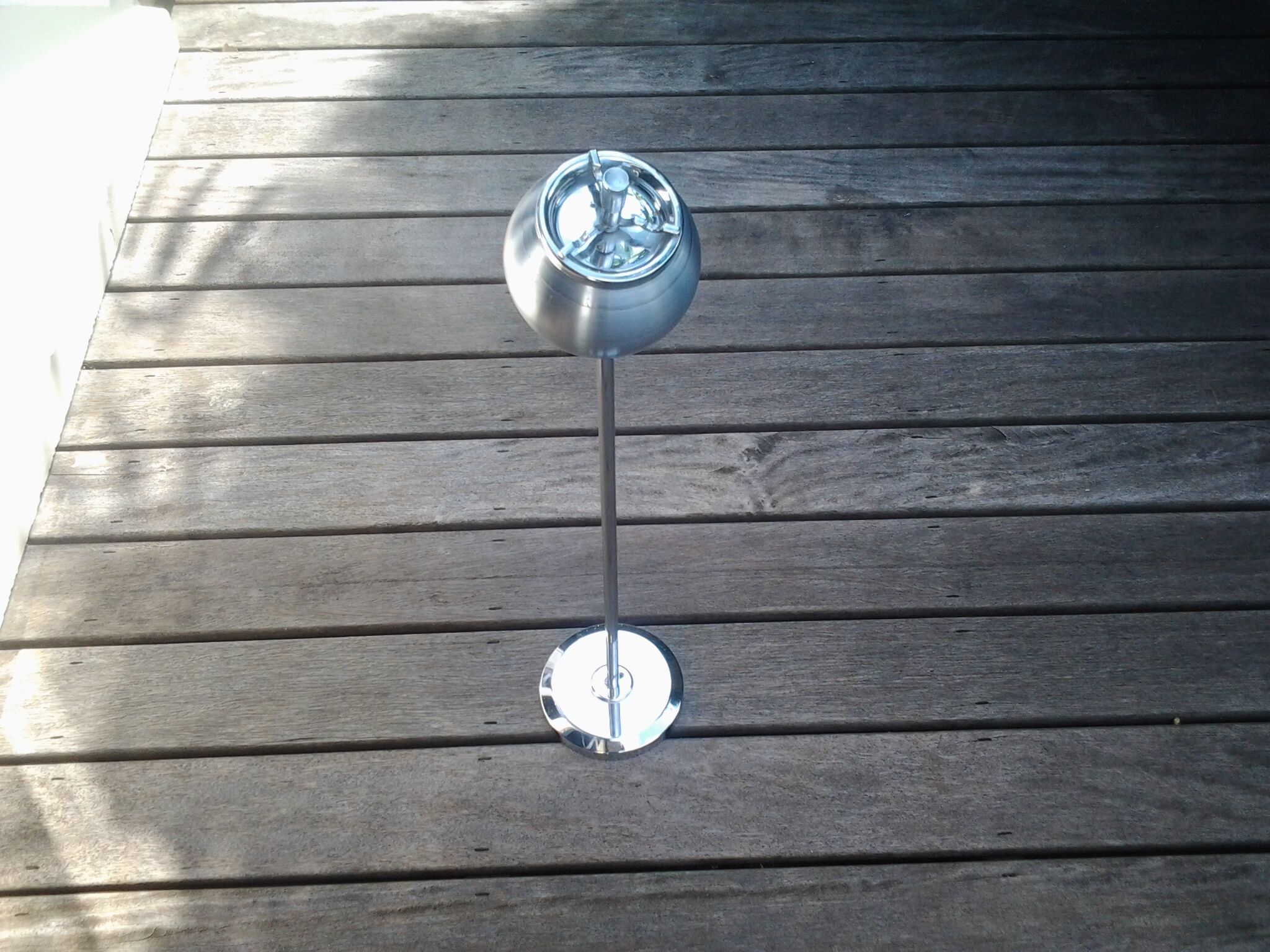 Ashtray on foot vintage brand SOVENO