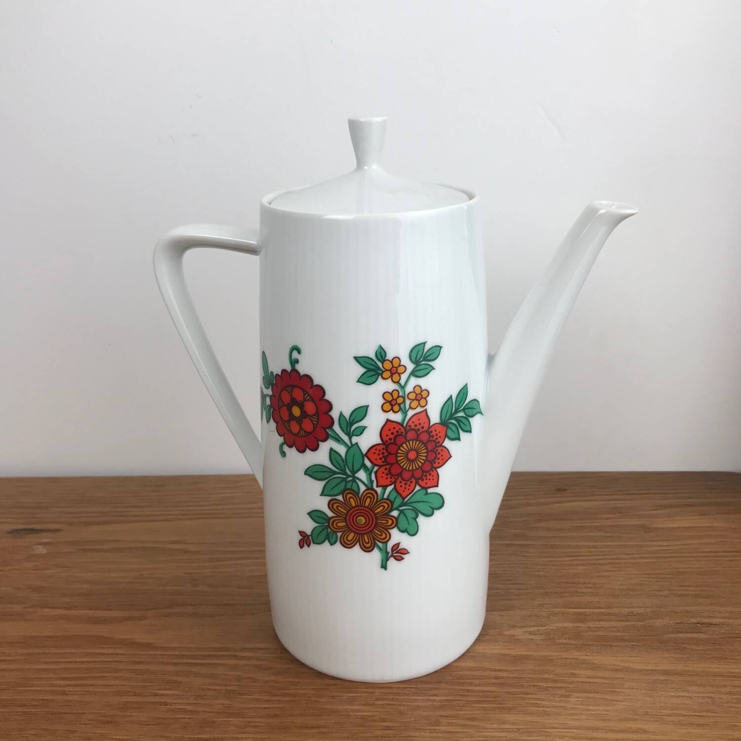 Bavaria 70s Porcelain Coffee Pot Teapot