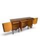 Walnut buffet, antique Italian, 1930s.