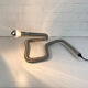 Table lamp snake minimalist flexible tube cobra chromed metal