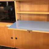 Minvielle high ash furniture / bookcase / sideboard